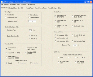 BJCA Main Screen