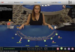 BetOnline Live Blackjack