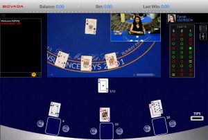 Blackjack mit Chloe