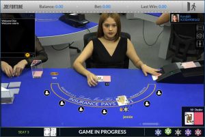 Blackjack mit Joe Fortune