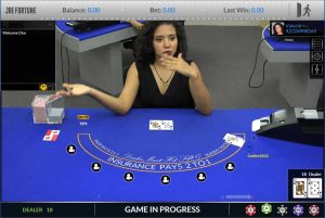 Blackjack mit Joe Fortune